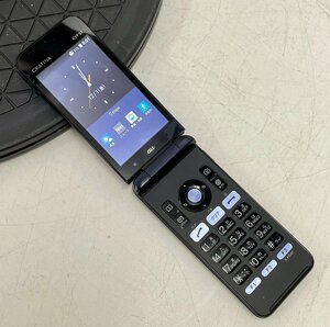 KJ2205C 【白ロム/中古/動作品/簡易清掃、初期化済】 au KYOCERA GRATINA KYF37 ネイビーブラック 京セラ 携帯電話 ガラケー 4G ガラホ