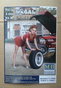  マスターボックス 1/24「ピンナップシリーズ ショートストップ ミニスカート+トランク」MB24017 中袋未開封 箱カット