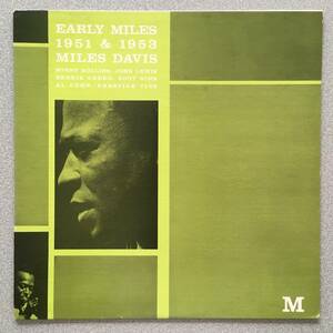 米PRESTIGE PRLP7168 Miles Davis “EARLY MILES” 180g深溝 RVG手彫り刻印入り ノイズ完全皆無高SN超美盤 極美品