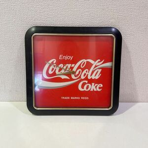 【希少】 コカ・コーラ Coca-Cola 壁掛け時計 昭和レトロ 当時物 時計 コカコーラ アンティーク 80サイズ（467）