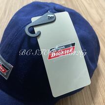 新品 DICKIES 6パネルキャップ NAVYフリーサイズ ディッキーズ キャップ 帽子 ユニセックス_画像5