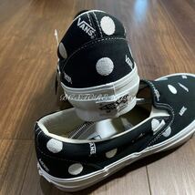 新品 VANS VAULT OG SLIP ON 28.0cm POLKA DOT メンズ ヴァンズ バンズ ボルト スリッポン ポルカドット VN0A45JKBLK ステッカー/箱完備_画像5