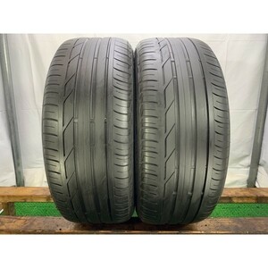 7分山 ブリヂストン TURANZA T001 225/50R18 99W 2本/札幌市手渡し可/中古オンロードタイヤ(夏タイヤ) F_Q_95