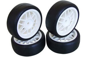 CT41CS1pli mount carpet tire S* mesh :4 piece insertion river rice field model made postage single goods 230 jpy 