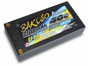 LFA040 Li-Fe battery 2100mAh 40C river rice field model made postage single goods 230 jpy 