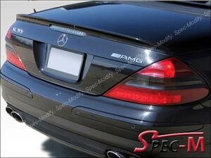 AMG 04-11 R230 SL350 SL500 SL550 SL55 SL65AMG #040 ブラック 色付品リアトランクスポイラー