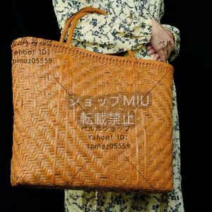  new goods recommendation * hand-knitted mountain ... bag mountain .. basket bag basket cane basket worker handmade superior article 