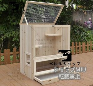  new goods recommendation * large pet cage breeding cage small animals cage hamster Tonari no Totoro squirrel construction type natural Japanese cedar material . corrosion material 