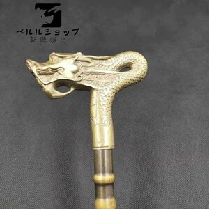 銅器 タカ松葉杖 ステッキ 工芸品を収蔵する オプションのスタイル