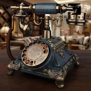  antique Vintage Vintage high class antique style dial type telephone vessel analogue type telephone machine power supply un- necessary machine & electronic 