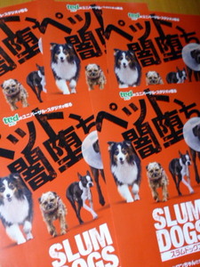 スラムドッグス　映画　チラシ　５枚　ユニバーサルスタジオ　　犬　コメディ