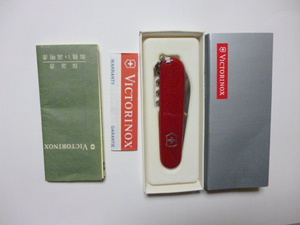 VICTORINOX　(ビクトリノックス) 　マルチツール レッド 箱付き 　ナイフ　ハサミ　　 サバイバル アウトドア