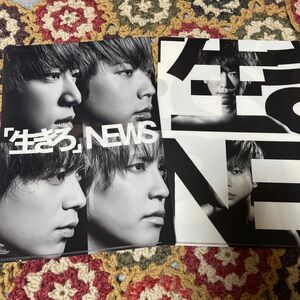 NEWS「生きろ」初回限定盤 購入特典 クリアファイル