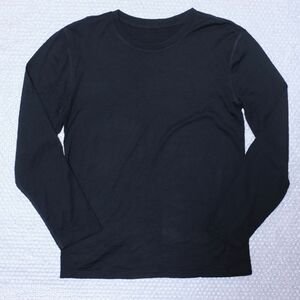 新品未使用 Merino wool メリノウール100% BLACK