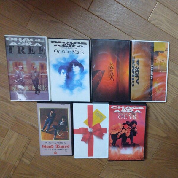 ※ CHAGE & ASKA ※ VHS 8本 まとめて セット