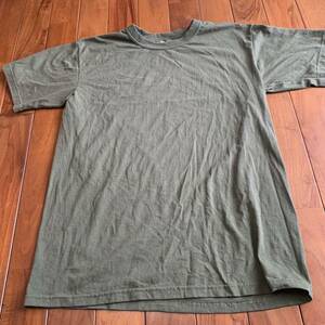 沖縄 米軍放出品 SOFFE Tシャツ トレーニング　ランニング　OD LARGE (管理番号AB202)
