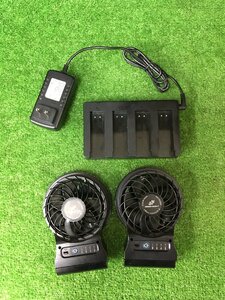 【中古品】空調服ファン クロダルマ AIR SENSIR-1 KS-50　T2501　ITSR6PUHMT5B