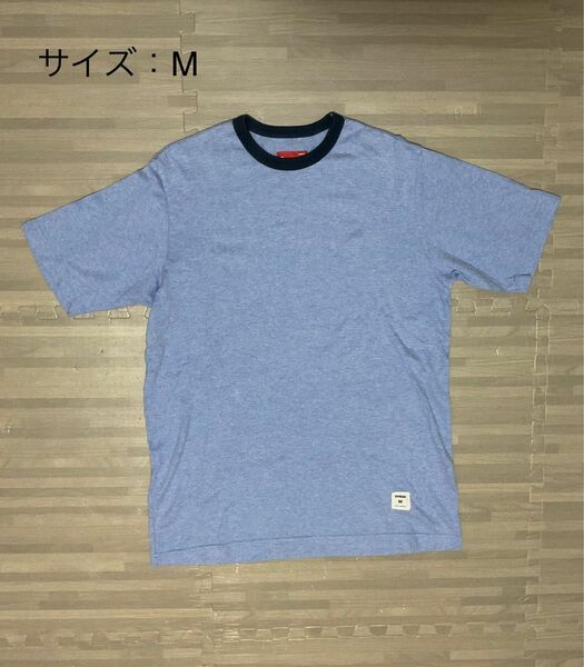 supreme シュプリーム　Tシャツ　ブルー　Mサイズ