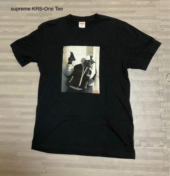 Supreme シュプリーム 14A/W（KRS One Tee）BLACK(Mサイズ)