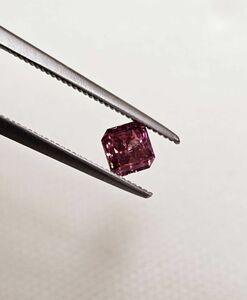 【 GIA 鑑定書付 】 アーガイル産 0.33ct Fancy purplish red diamond 天然 レッドダイヤモンド ルース 裸石