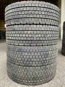 ノ2807　送料無料☆格安スタッドレス☆ DUNLOP ダンロップ DECTES SP081　245/70R19.5 136/134J　4本価格　2021年製