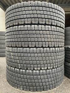 ヒ3017　送料無料　深溝スタッドレス　BRIDGESTONE ブリヂストン ECOPLA W911　275/80R22.5 151/148J　4本価格　2022年製