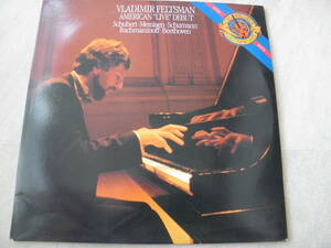★米CBS1988年発売盤2枚組露若手ピアニスト、フェルツマン35歳で脱露を決意1988年カーネギーホールでの米国デビューコンサートのライヴ録音