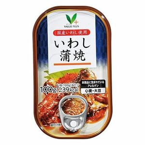 【東急ストア】Vマークいわし蒲焼100g×45缶セット