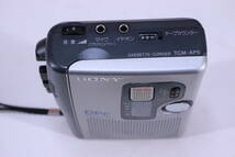 ジャンク! SONY CASSETTE-CORDER TCM-AP5 DPS ピッチコントロール 中古現状品■(F8002)_画像7