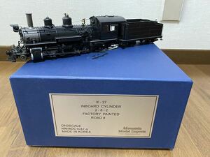 PSC Mountain Model Imports K-27 2-8-2 FACTORY PAINTED ROAD On3 MMI#DC1047-5