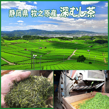 深蒸し茶３６０ｇ×３個を送料無料／送料込み かのう茶店▼静岡茶問屋直売おまけ付▼深むし茶コスパ好適お茶日本茶緑茶格安お買い得_画像5