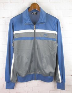 LAJ22407 1980's NIKE ナイキ ジャージ トラックジャケット 紺タグ 日本製 S