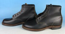 FF15063 REDWING レッドウィング #9060 ベックマン プレーントゥブーツ フラットボックス ファクトリーセカンド 8D 未使用_画像5