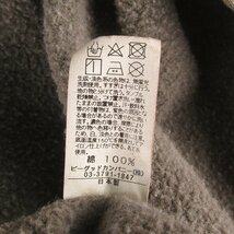 FW22544 Good On グッドオン スナップボタン スウェット MEDIUM ブラウン系_画像5