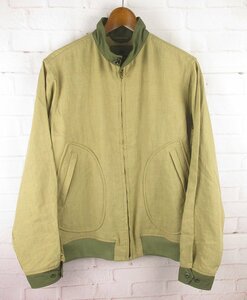 MAJ22338 Nigel Cabourn ナイジェルケーボン リネン サマーフライトジャケット 48 美品