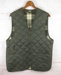 AJ22571 BARBOUR バブアー A70 QUILTED WEISTCOAT キルティング ベスト 40 オリーブ系