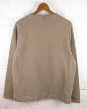 FW22544 Good On グッドオン スナップボタン スウェット MEDIUM ブラウン系_画像2