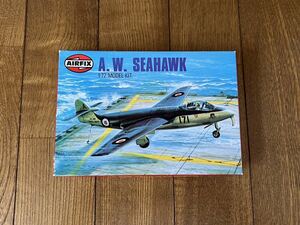 エアフィックス AIRFIX 1/72 A.W. SEAHAWK シーホーク 未使用未組 レア 貴重 絶版 希少 (43-49)