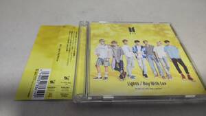 A1362 『CD』　Lights / Boy With Luv(初回限定盤A)(DVD付)　/　BTS　帯付　シングル　