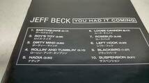 A1442 『CD』　ユー・ハッド・イット・カミング　/　ジェフ・ベック　　JEFF BECK YOU HAD IT COMING 国内盤 _画像3