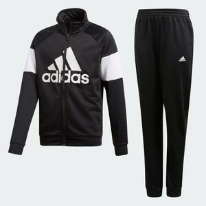  новый товар adidas Adidas 150 большой Logo . очень популярный!! удобный материалы!! джерси верх и низ черный / белый чёрный / белый to Lux -tsu выставить быстрое решение 