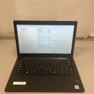 金欠赤字セール！バッテリ元気！DELL Latitude 7290 P28S　i3-7130U/8GB/nvme256GB 12.5インチ