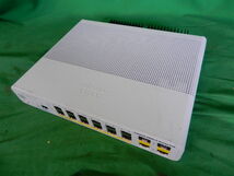 yh231030-006A8 CISCO CATALYST 2960-C SERIES PoE シスコ 中古品 通電確認済み 動作未確認 ジャンク扱い_画像1