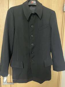 アルマーニコレッツォーニ ARMANI COLLEZIONI コート Mサイズ 46 黒 ブラック　秋冬