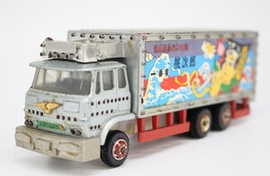 【行董】ポピニカ トラック野郎 PA-94 ポピー 一番星 桃太郎 ミニカー おもちゃ レトロ 菅原文太 ゆうパック AO577BOS28