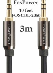 FosPower AUX 補助　ケーブル 10feet FOSCBL-2050