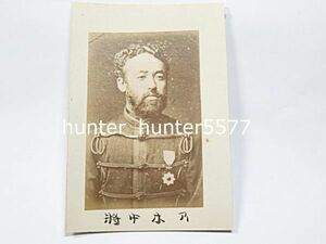 明治期　古写真　乃木希典（中将時）　1枚●陸軍大将 貴重資料