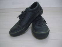 eye COMME des GARCONS VANS レザースニーカー　BK US8_画像1