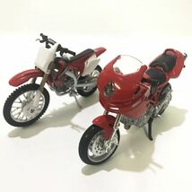 バイク ミニカー 8台セット ギロイ 1/10 ホンダ CBR900 RR マイスト 1/18 ハーレーダビッドソン カワサキ ヤマハ DUCATI 等 まとめ ■H038_画像8