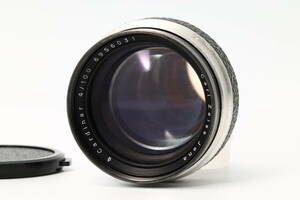 ★良品★ カールツァイス CARL ZEISS JENA CARDINAR 100mm F4 イエナ カルディナール 【ウェラ WERRA用】 #052 #090217 #0851